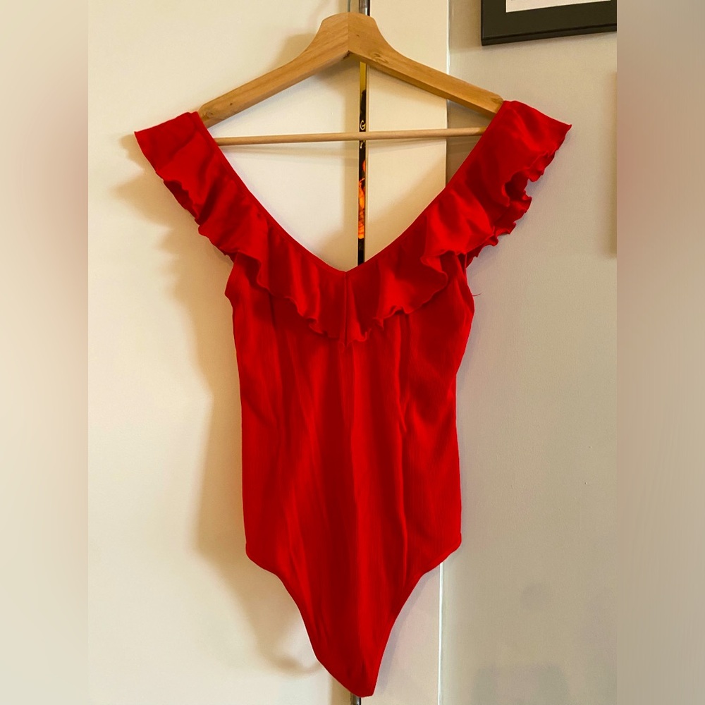 WILFRED OFF THE SHOULDER BODYSUIT